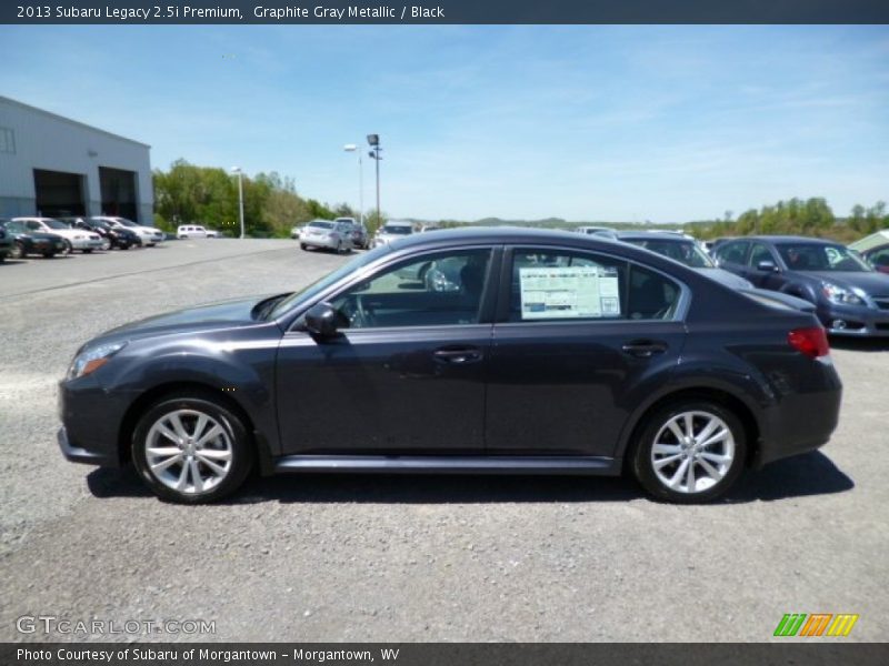 Graphite Gray Metallic / Black 2013 Subaru Legacy 2.5i Premium