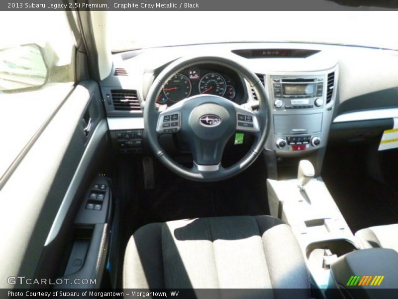 Graphite Gray Metallic / Black 2013 Subaru Legacy 2.5i Premium