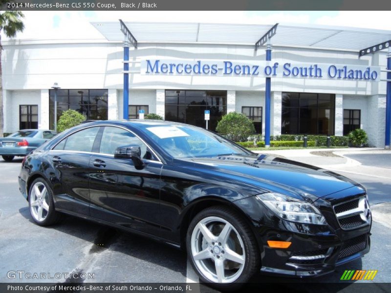 Black / Black 2014 Mercedes-Benz CLS 550 Coupe