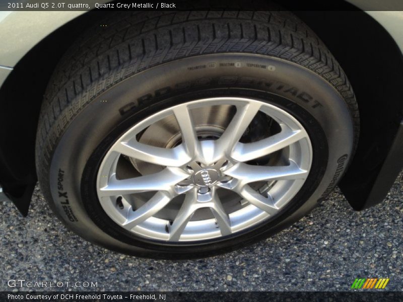 Quartz Grey Metallic / Black 2011 Audi Q5 2.0T quattro
