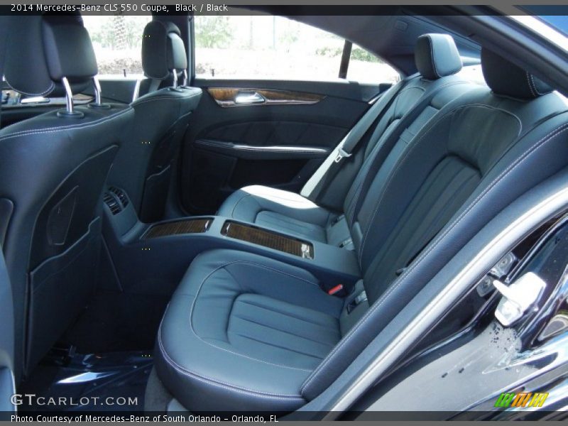Rear Seat of 2014 CLS 550 Coupe