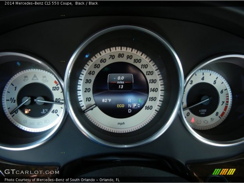  2014 CLS 550 Coupe 550 Coupe Gauges