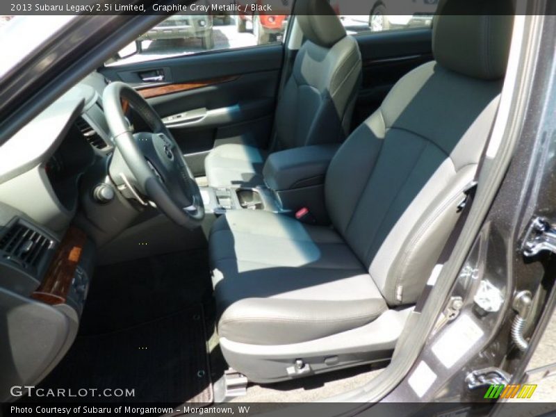 Graphite Gray Metallic / Black 2013 Subaru Legacy 2.5i Limited