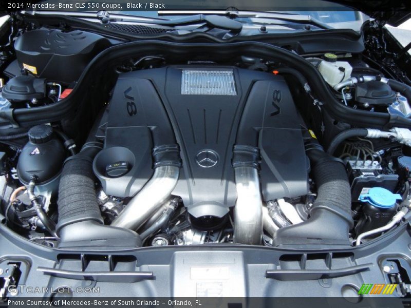  2014 CLS 550 Coupe Engine - 4.6 Liter Twin-Turbocharged DOHC 32-Valve VVT V8