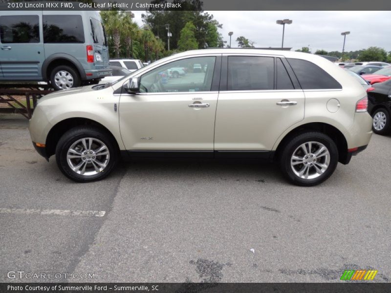 Gold Leaf Metallic / Cashmere/Black 2010 Lincoln MKX FWD