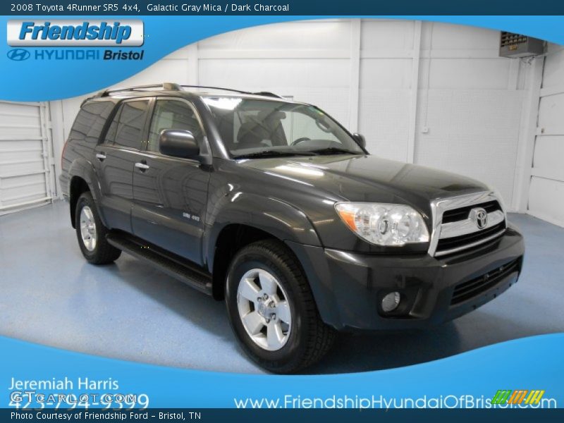 Galactic Gray Mica / Dark Charcoal 2008 Toyota 4Runner SR5 4x4