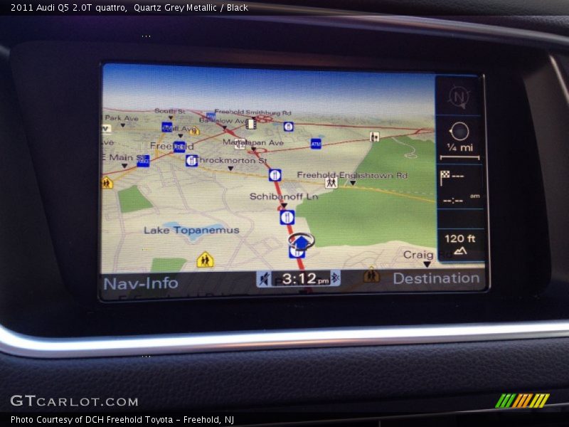 Quartz Grey Metallic / Black 2011 Audi Q5 2.0T quattro