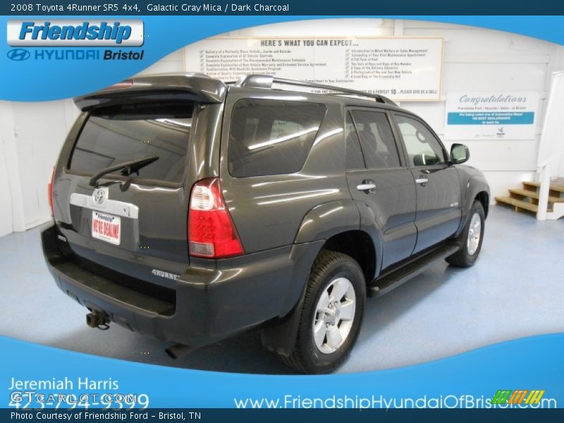 Galactic Gray Mica / Dark Charcoal 2008 Toyota 4Runner SR5 4x4