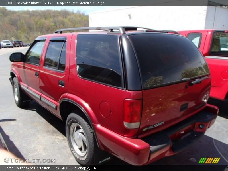  2000 Blazer LS 4x4 Majestic Red Metallic