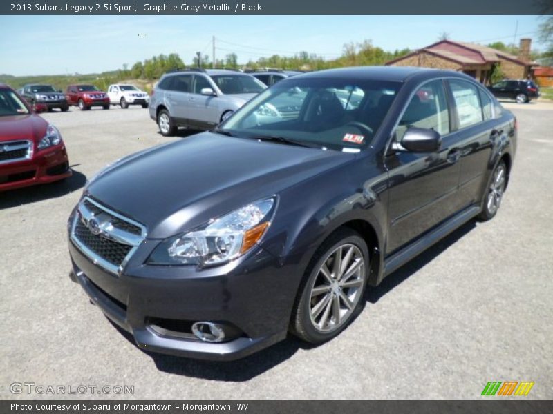 Graphite Gray Metallic / Black 2013 Subaru Legacy 2.5i Sport