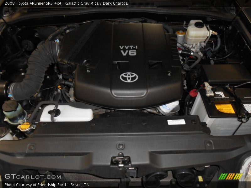 Galactic Gray Mica / Dark Charcoal 2008 Toyota 4Runner SR5 4x4