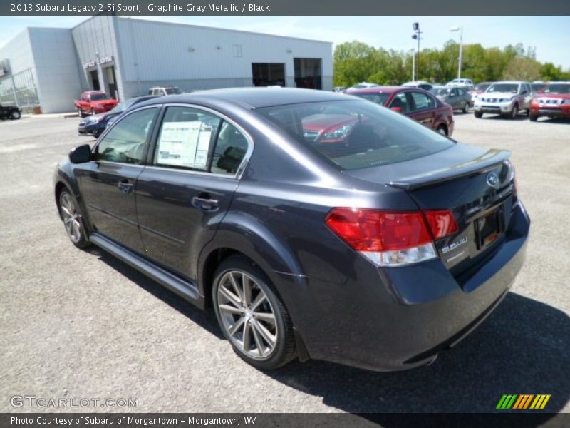 Graphite Gray Metallic / Black 2013 Subaru Legacy 2.5i Sport