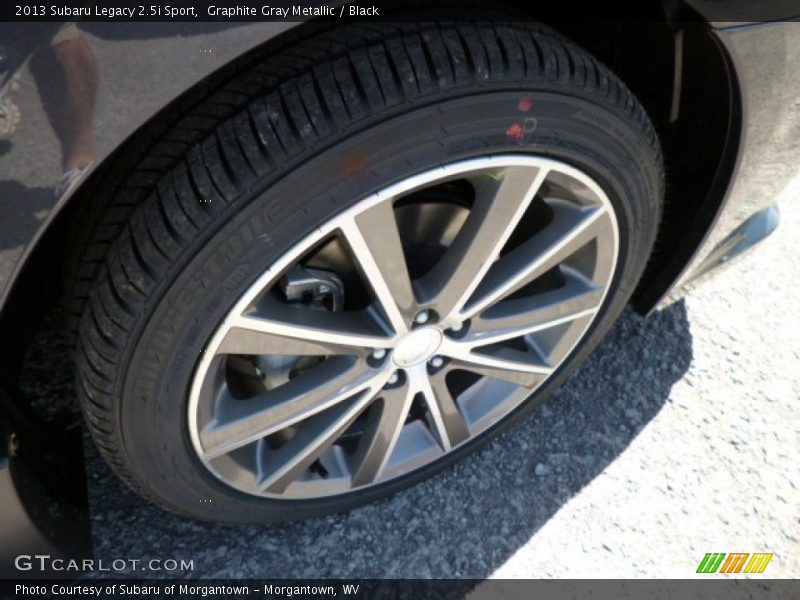 Graphite Gray Metallic / Black 2013 Subaru Legacy 2.5i Sport