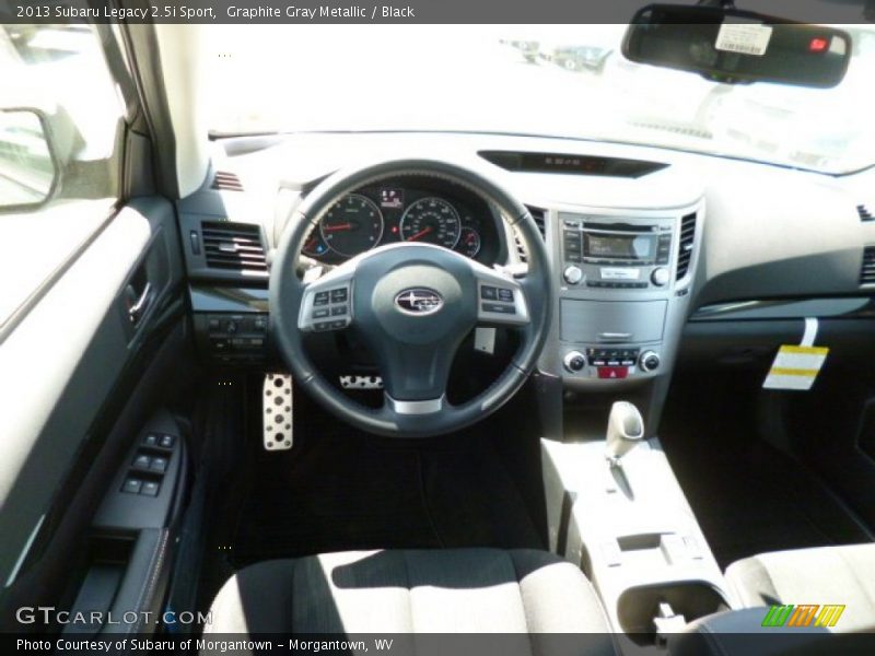 Graphite Gray Metallic / Black 2013 Subaru Legacy 2.5i Sport