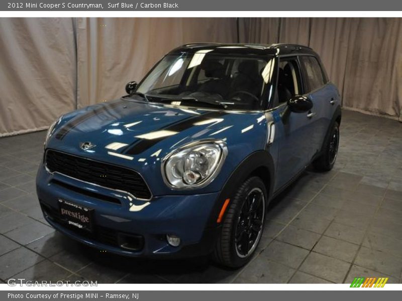 Surf Blue / Carbon Black 2012 Mini Cooper S Countryman
