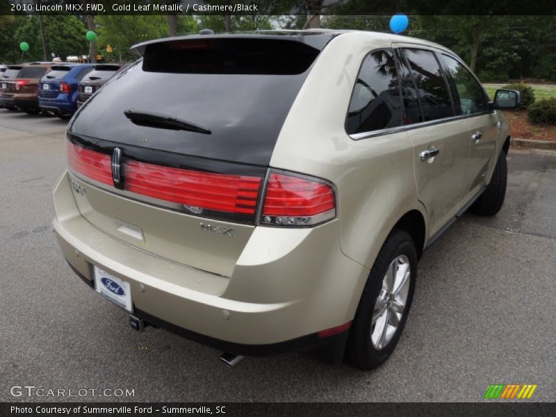 Gold Leaf Metallic / Cashmere/Black 2010 Lincoln MKX FWD