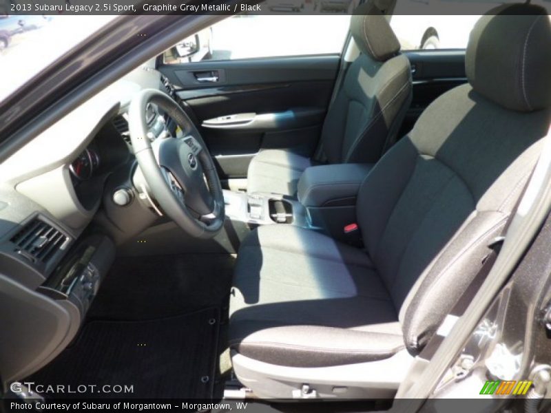 Graphite Gray Metallic / Black 2013 Subaru Legacy 2.5i Sport
