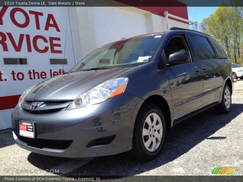 Slate Metallic / Stone 2010 Toyota Sienna LE