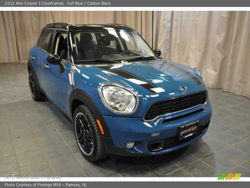 Surf Blue / Carbon Black 2012 Mini Cooper S Countryman
