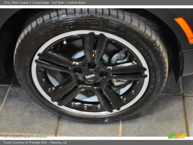 Surf Blue / Carbon Black 2012 Mini Cooper S Countryman