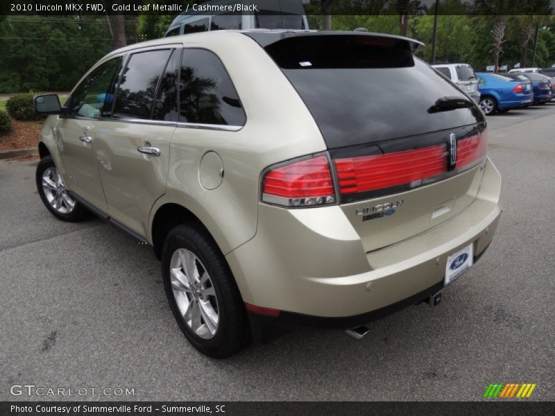 Gold Leaf Metallic / Cashmere/Black 2010 Lincoln MKX FWD