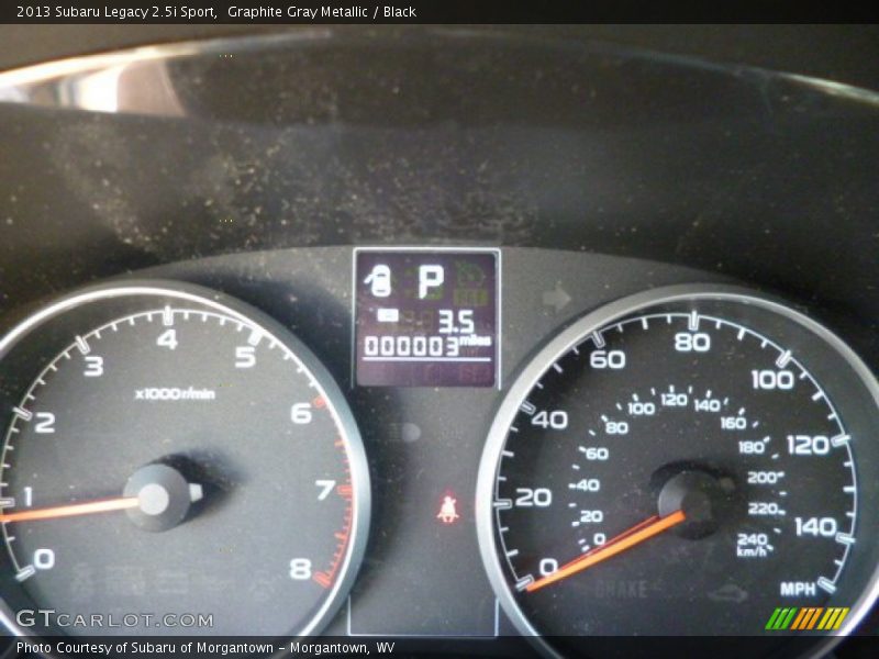 Graphite Gray Metallic / Black 2013 Subaru Legacy 2.5i Sport