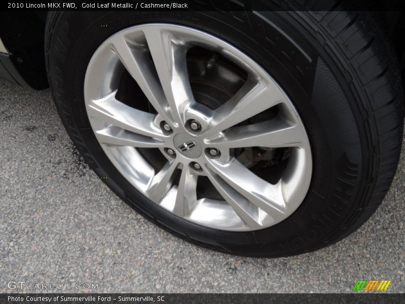 Gold Leaf Metallic / Cashmere/Black 2010 Lincoln MKX FWD