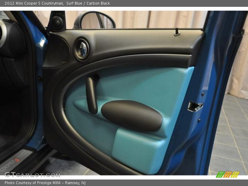 Surf Blue / Carbon Black 2012 Mini Cooper S Countryman