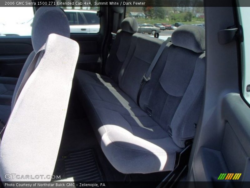 Summit White / Dark Pewter 2006 GMC Sierra 1500 Z71 Extended Cab 4x4