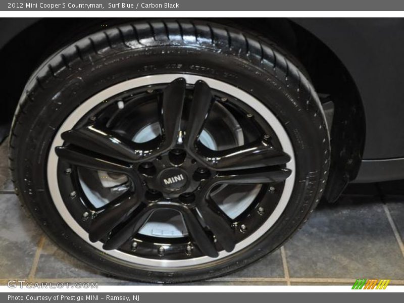 Surf Blue / Carbon Black 2012 Mini Cooper S Countryman