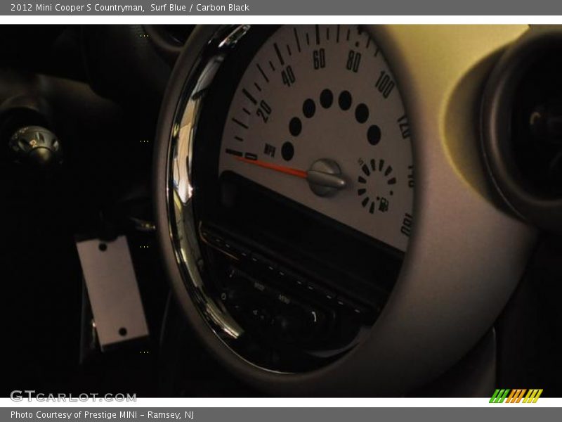 Surf Blue / Carbon Black 2012 Mini Cooper S Countryman