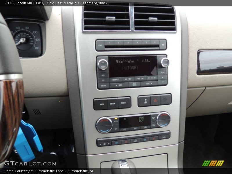 Gold Leaf Metallic / Cashmere/Black 2010 Lincoln MKX FWD