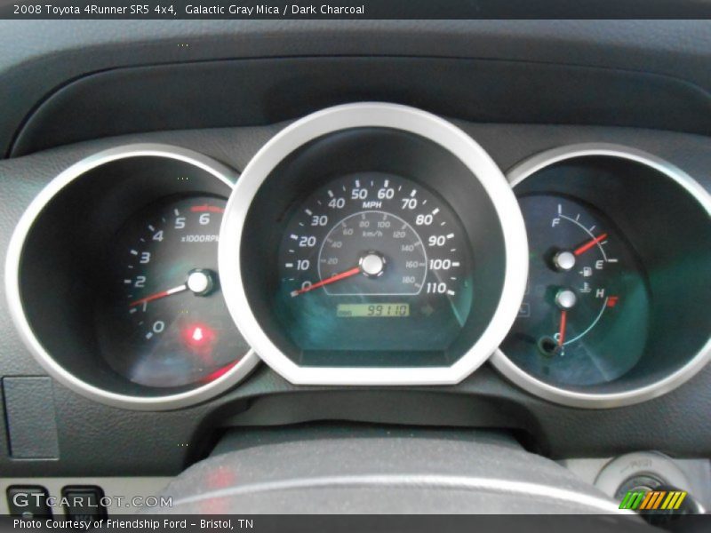 Galactic Gray Mica / Dark Charcoal 2008 Toyota 4Runner SR5 4x4