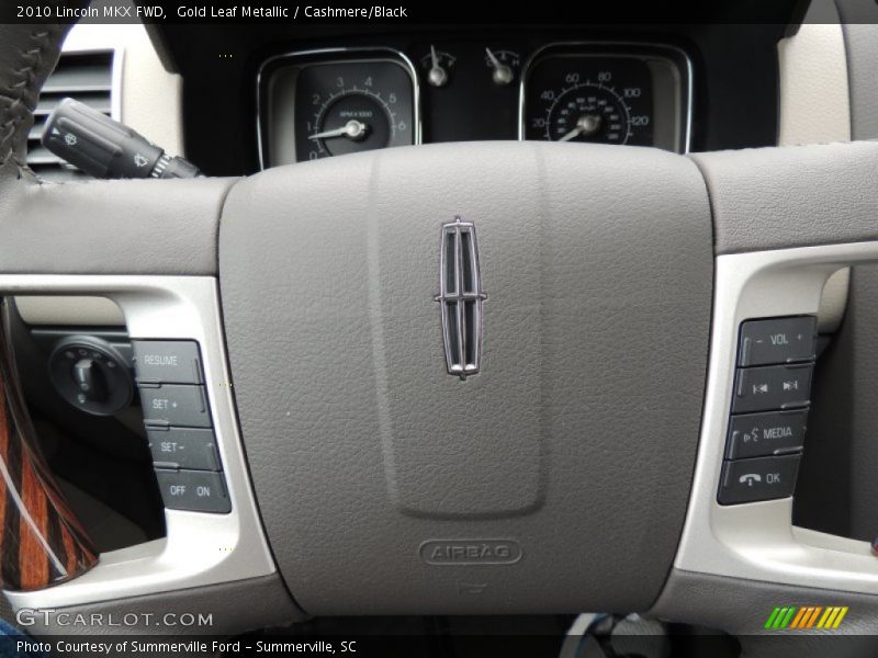 Gold Leaf Metallic / Cashmere/Black 2010 Lincoln MKX FWD