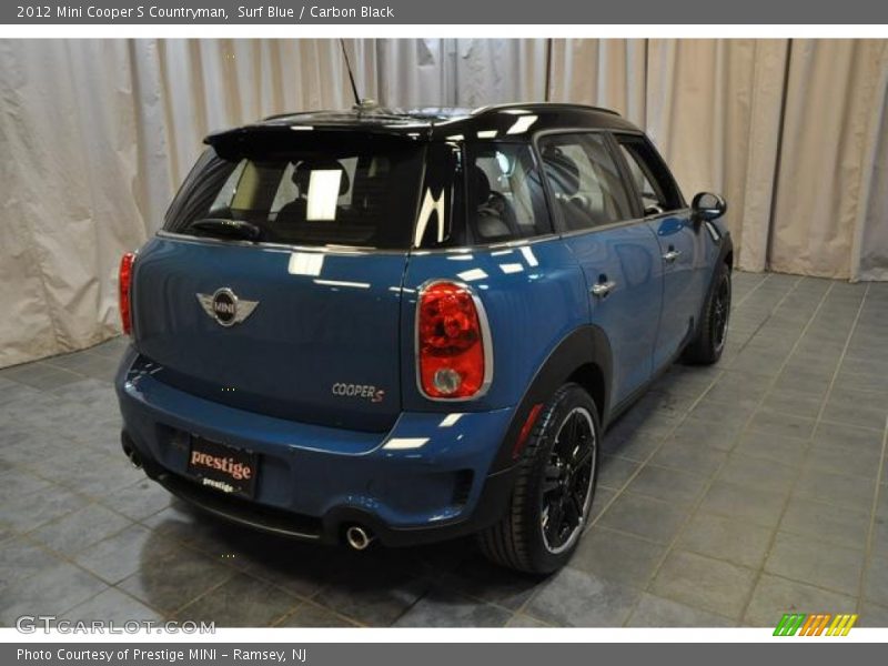 Surf Blue / Carbon Black 2012 Mini Cooper S Countryman