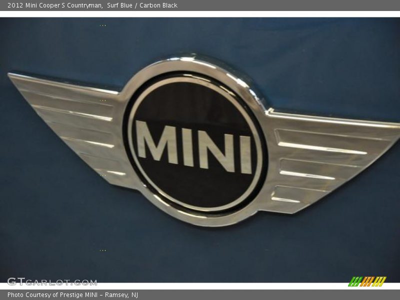 Surf Blue / Carbon Black 2012 Mini Cooper S Countryman