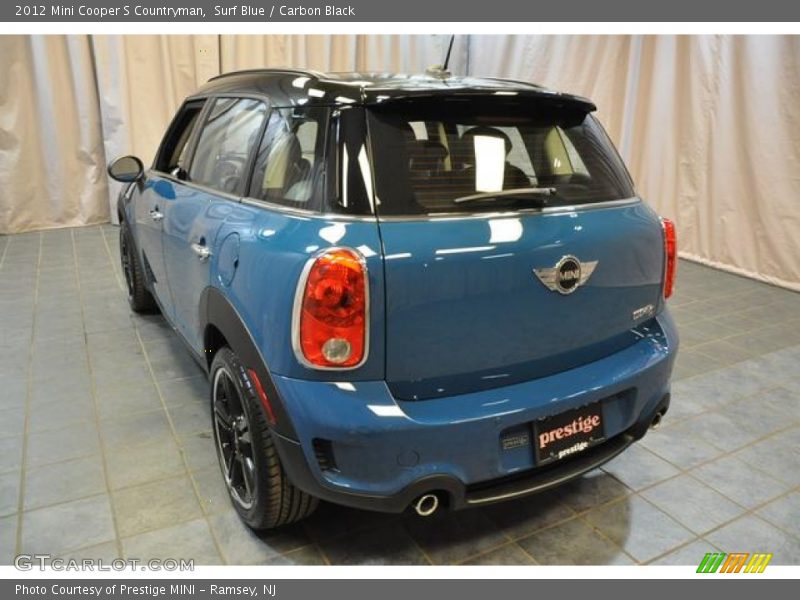 Surf Blue / Carbon Black 2012 Mini Cooper S Countryman