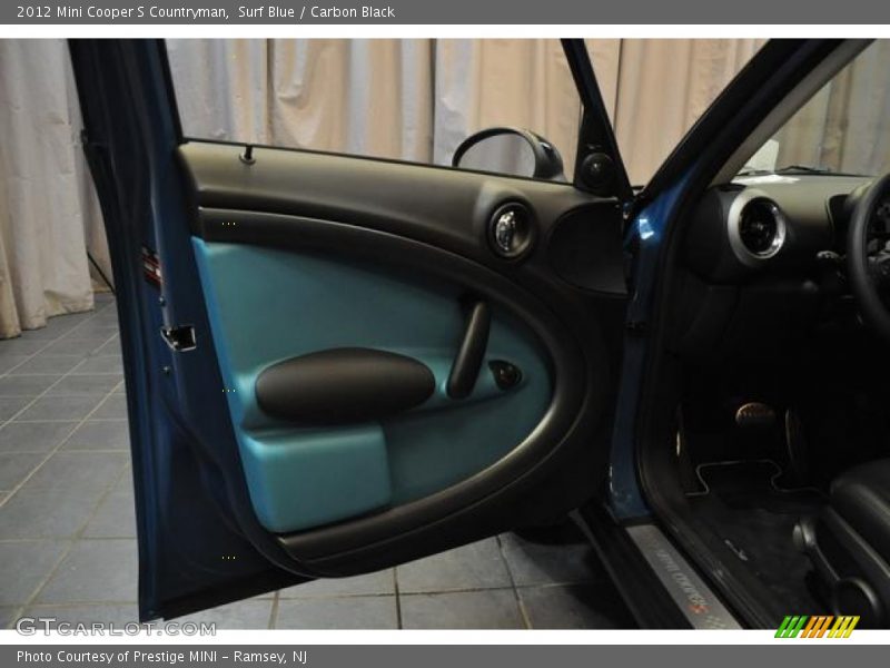 Surf Blue / Carbon Black 2012 Mini Cooper S Countryman