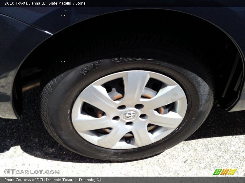 Slate Metallic / Stone 2010 Toyota Sienna LE