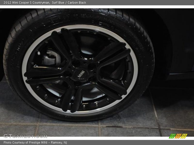Surf Blue / Carbon Black 2012 Mini Cooper S Countryman