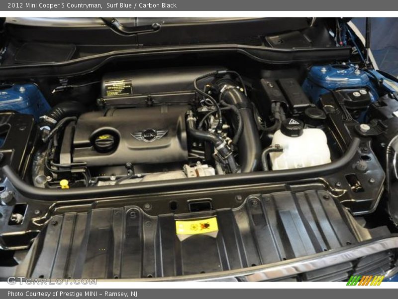 Surf Blue / Carbon Black 2012 Mini Cooper S Countryman