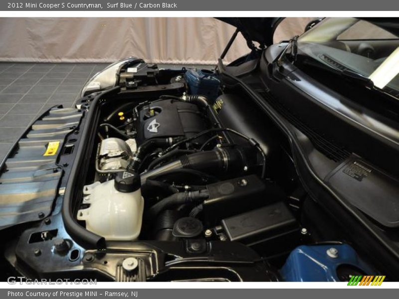 Surf Blue / Carbon Black 2012 Mini Cooper S Countryman