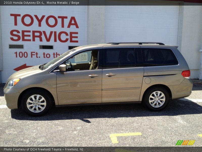 Mocha Metallic / Beige 2010 Honda Odyssey EX-L