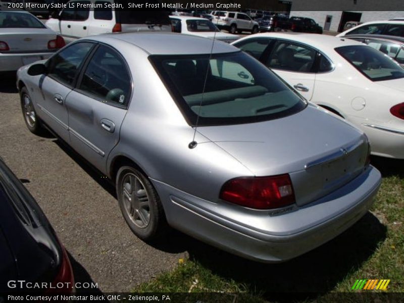 Silver Frost Metallic / Medium Graphite 2002 Mercury Sable LS Premium Sedan
