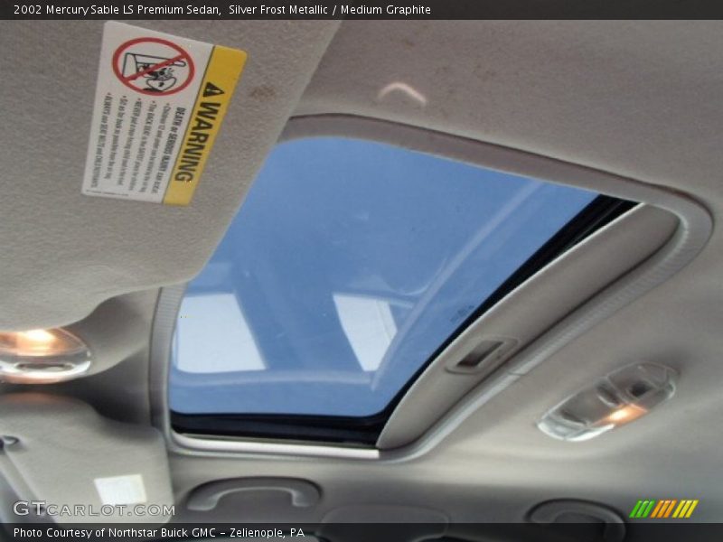 Silver Frost Metallic / Medium Graphite 2002 Mercury Sable LS Premium Sedan