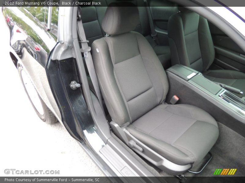 Black / Charcoal Black 2012 Ford Mustang V6 Coupe