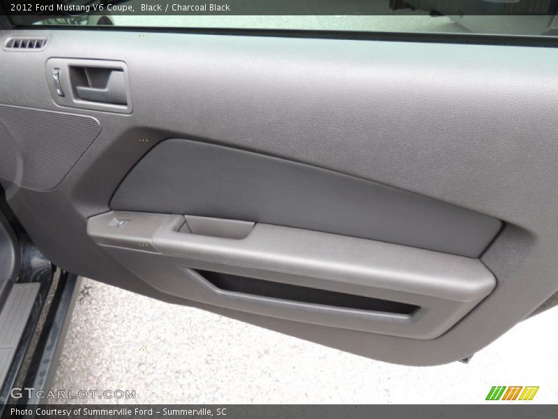 Black / Charcoal Black 2012 Ford Mustang V6 Coupe