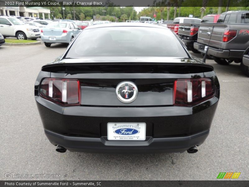Black / Charcoal Black 2012 Ford Mustang V6 Coupe