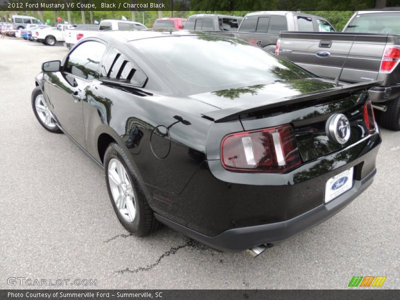 Black / Charcoal Black 2012 Ford Mustang V6 Coupe