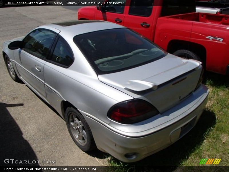 Galaxy Silver Metallic / Dark Pewter 2003 Pontiac Grand Am GT Coupe